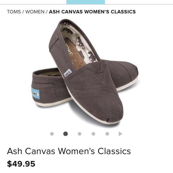 Ash Canvas Womens 6.5 Classic Toms - Picture 1 of 6